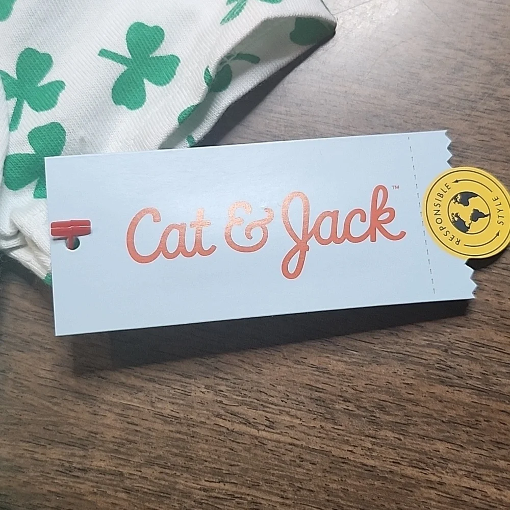 Cat & Jack Shamrock Dress - Picture 2 of 5